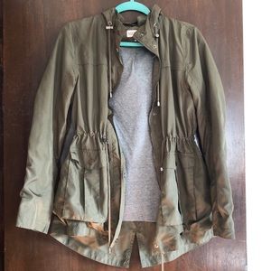 Hooded utility jacket